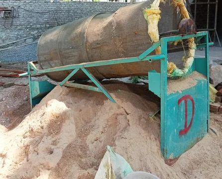 Sand Sifter for Home Construction Stock Photos