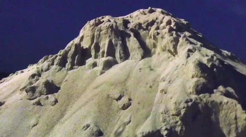 Sand Sliding Down Mound - HD - 60fps 動画素材 40106580