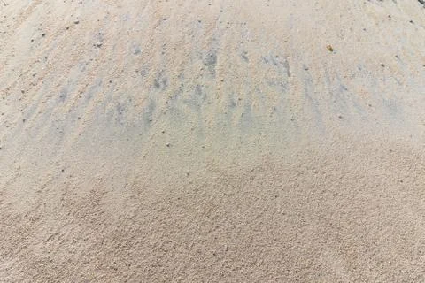 Sand in a steep hill background Stock Photos