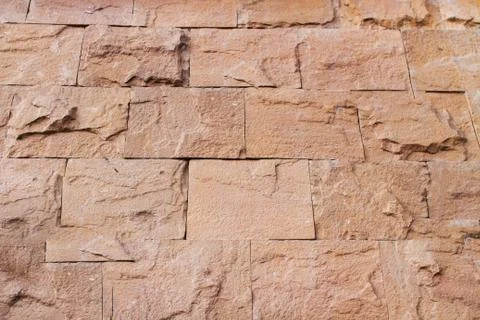 Sand Stone Wall Foto stock