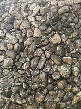 Sand stone wall Stock Photos