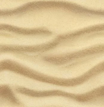 Sand, summer, beach, vector seamless background Stock Illustration