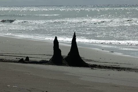 Sand temple Stock Photos