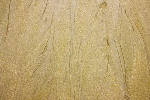 Sand texture background on the beach Foto stock
