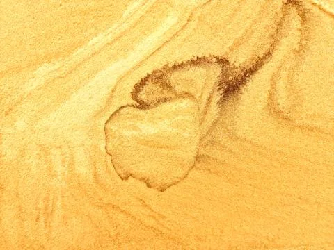 Sand texture as a background. sand waves in the desert. golden sand for designer Stock Photos