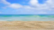 Sand Texture On The Beach Sea Background. Stock Footage