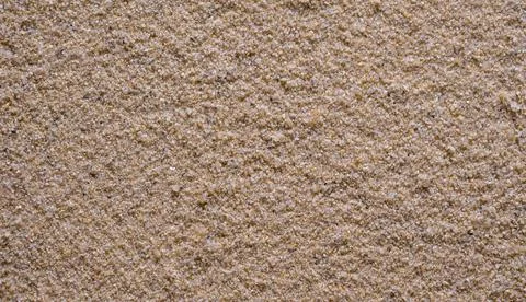 Sand texture. Flat surface. Close up view. Foto stock