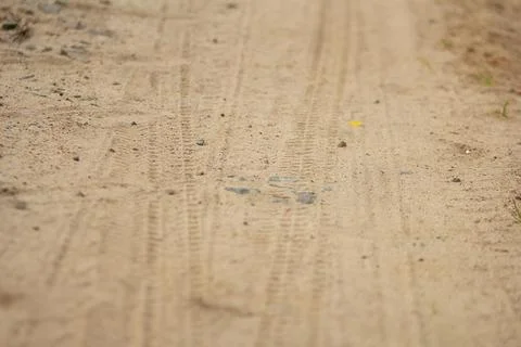 Sand Texture of the road Stock-Fotos