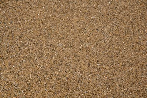 Sand texture. Sand background. Beach sand. Top view Foto stock