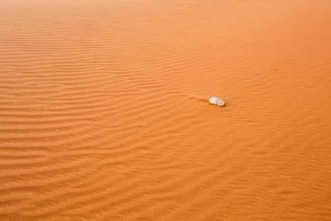 Sand texture with stone Stock Photos