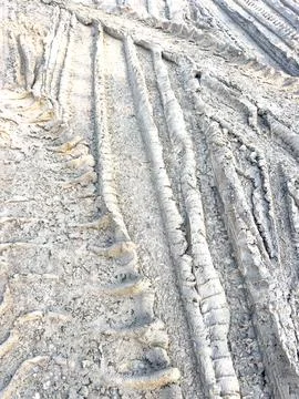 Sand Texture with Track Marks, Abstract Earth Pattern Featuring Geological Stock Photos