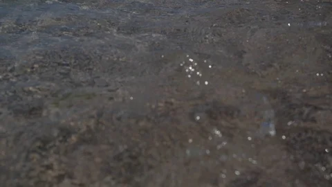 Sand through seawater Video stock 94877125