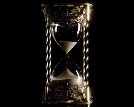 Sand Timer Hourglass Stock Illustration