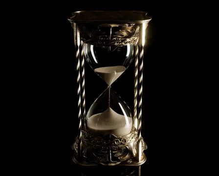 Sand Timer Hourglass Stock Illustration