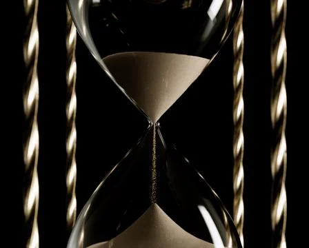 Sand Timer Hourglass Illustrazione stock