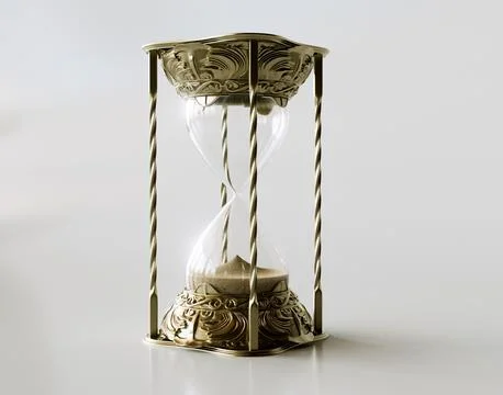 Sand Timer Hourglass 스톡 일러스트