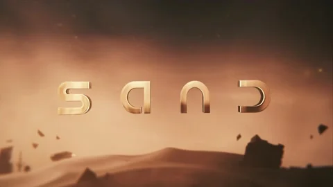 Sand Title Reveals Stock After Effects