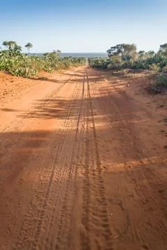 Sand track Stock Photos