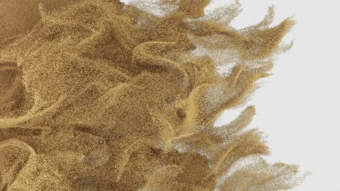 Sand Transition Stock Footage 270293878