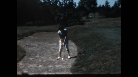 Sand Trap 1956 Stock Footage 147108577