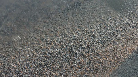 Sand under clear water Stock Footage 77769035
