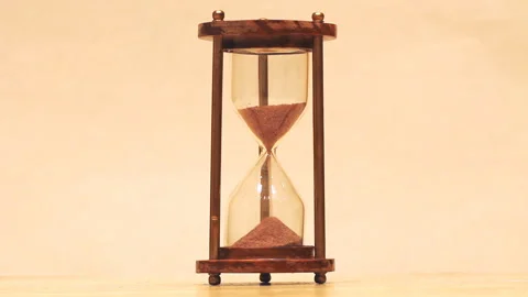 Sand watch macro Video stock 91891522