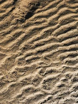 Sand wave background Stockfoto's
