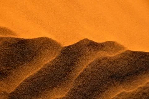 Sand Waves at Dusk Foto stock