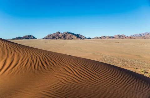 Sand waves in Elin dune Foto stock