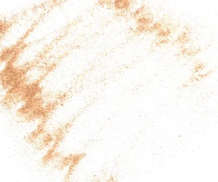 Sand on white Stock Photos