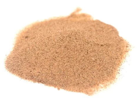 Sand on white Stock Photos