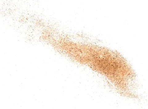 Sand on white Stock Photos