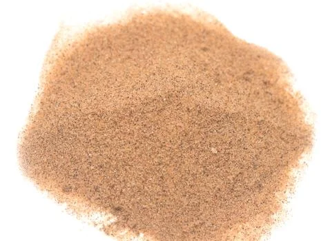 Sand on white Stock Photos