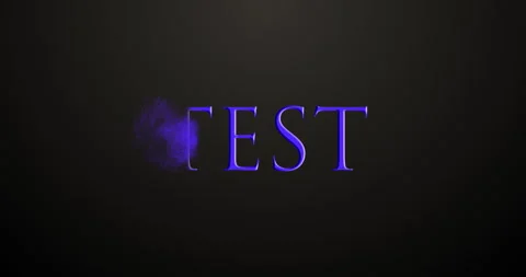 Sand Wipe TEST Text Animation on Black Background Vertical 4K. Stock-Footage 273143936