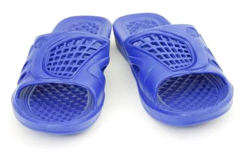 Sandals for the beach Stock Photos