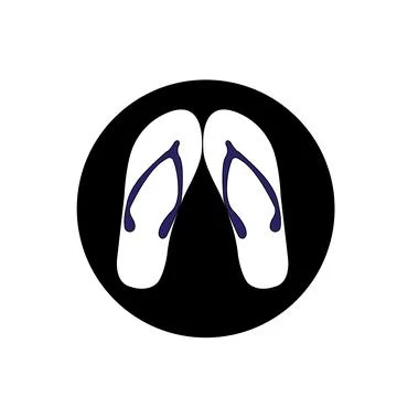 Sandals icon Stock Illustration