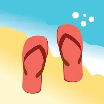Sandals Stock Illustration