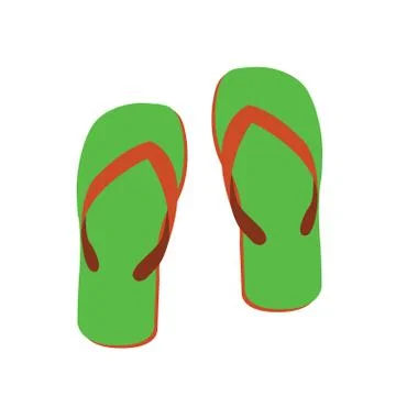 Sandals Stock Illustration
