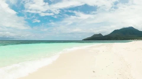 Sandbar in Camiguin Island. Philippines. Stock Footage 253618502