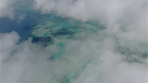 Sandbar Flyover Stock Footage 38064790