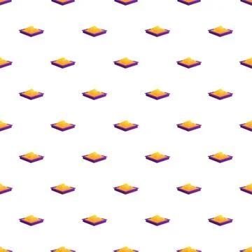 Sandbox pattern creating geometric children's playground background Stock Illustration