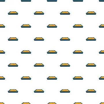 Sandbox toys playing game pattern illustration background イラスト素材