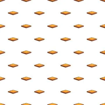 Sandboxes with sand creating a seamless pattern on a white background Stock Illustration