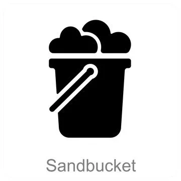 Sandbucket Stock Illustration
