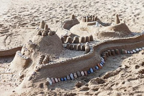Sandcastle Stock Photos