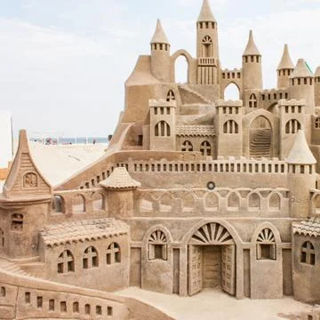 Sandcastle Stock-Fotos
