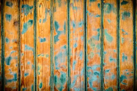 Sanded painted door Stock Photos