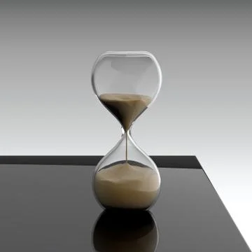 Sandglass Stock Illustration