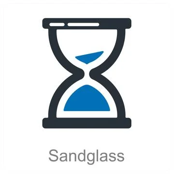 Sandglass Stock Illustration