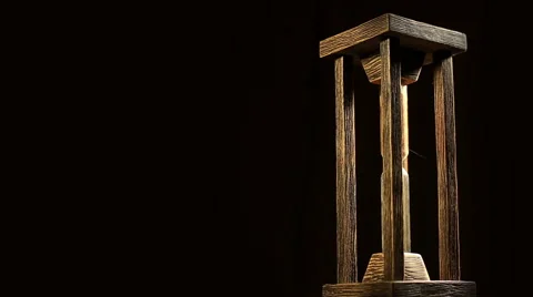 The sandglass turning Stock Footage 46303757